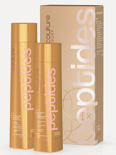 Изображение товара Набор шампунь и маска для окрашенных волос ESTEL PROFESSIONAL Haute Couture Luxury Peptides 300+250 мл