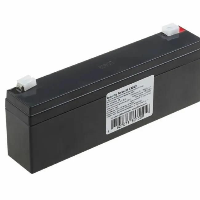 Батарея аккумуляторная Security Force SF 12В емкость 2.2Ач 35х67х178 мм