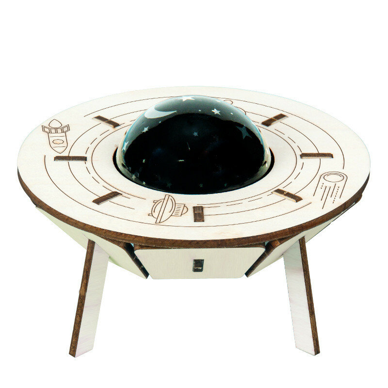 Набор для создания космического корабля для детей с голосовым управлением физика образование stem игрушка звездное небо