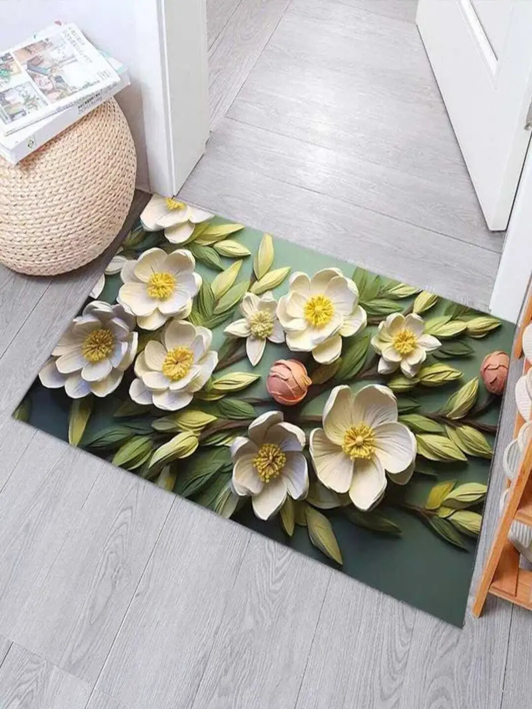 Коврик для ванной, кухни, детской комнаты и туалета, противоскользящий 40x60