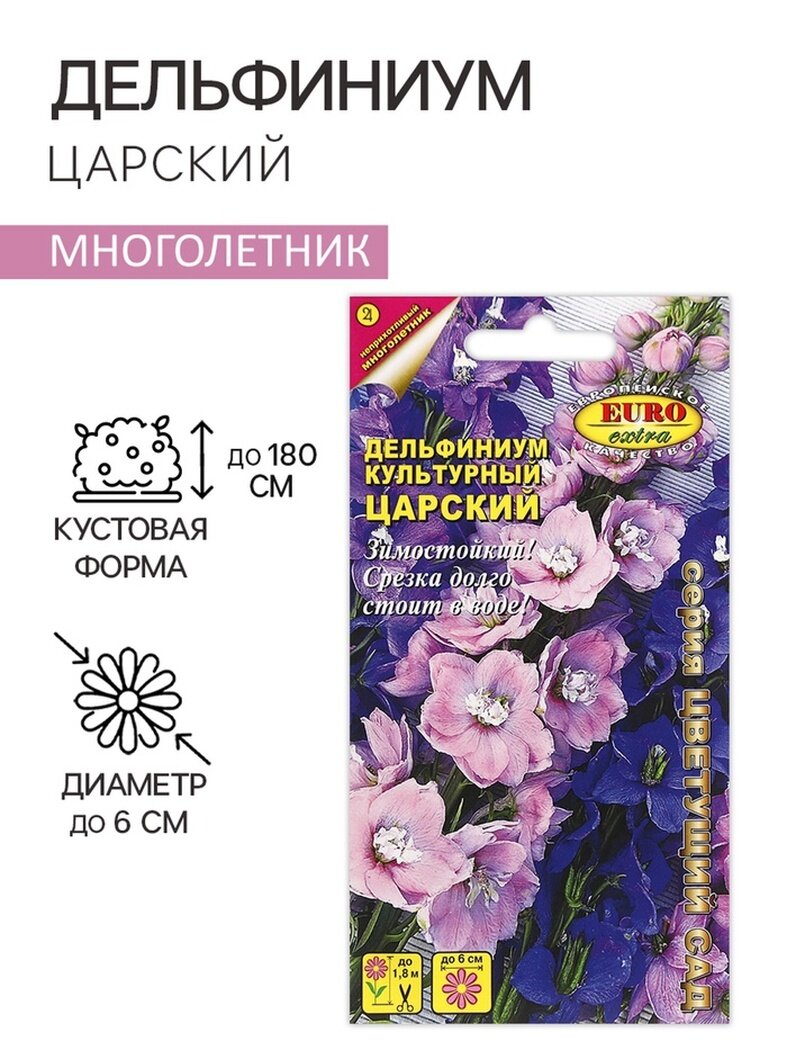 Семена цветов Дельфиниум 