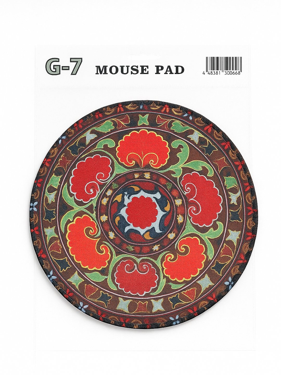 Коврик для мыши G7, игровой, прошитые края, тематические узоры, 25x25 см