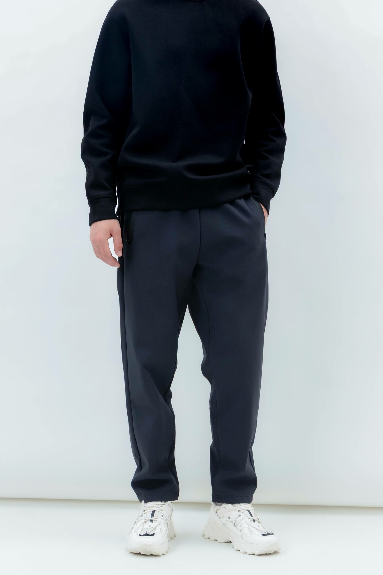 Брюки джоггеры TERRA PRO, размер 31, dark grey