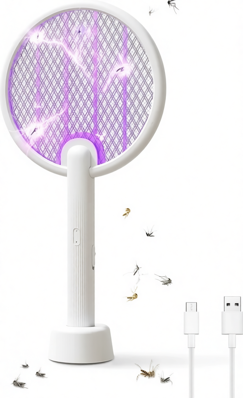 Картинки Электрическая мухобойка Qualitell Powerful Electric Mosquito Swatte C4, ZSC220906, CN, белый