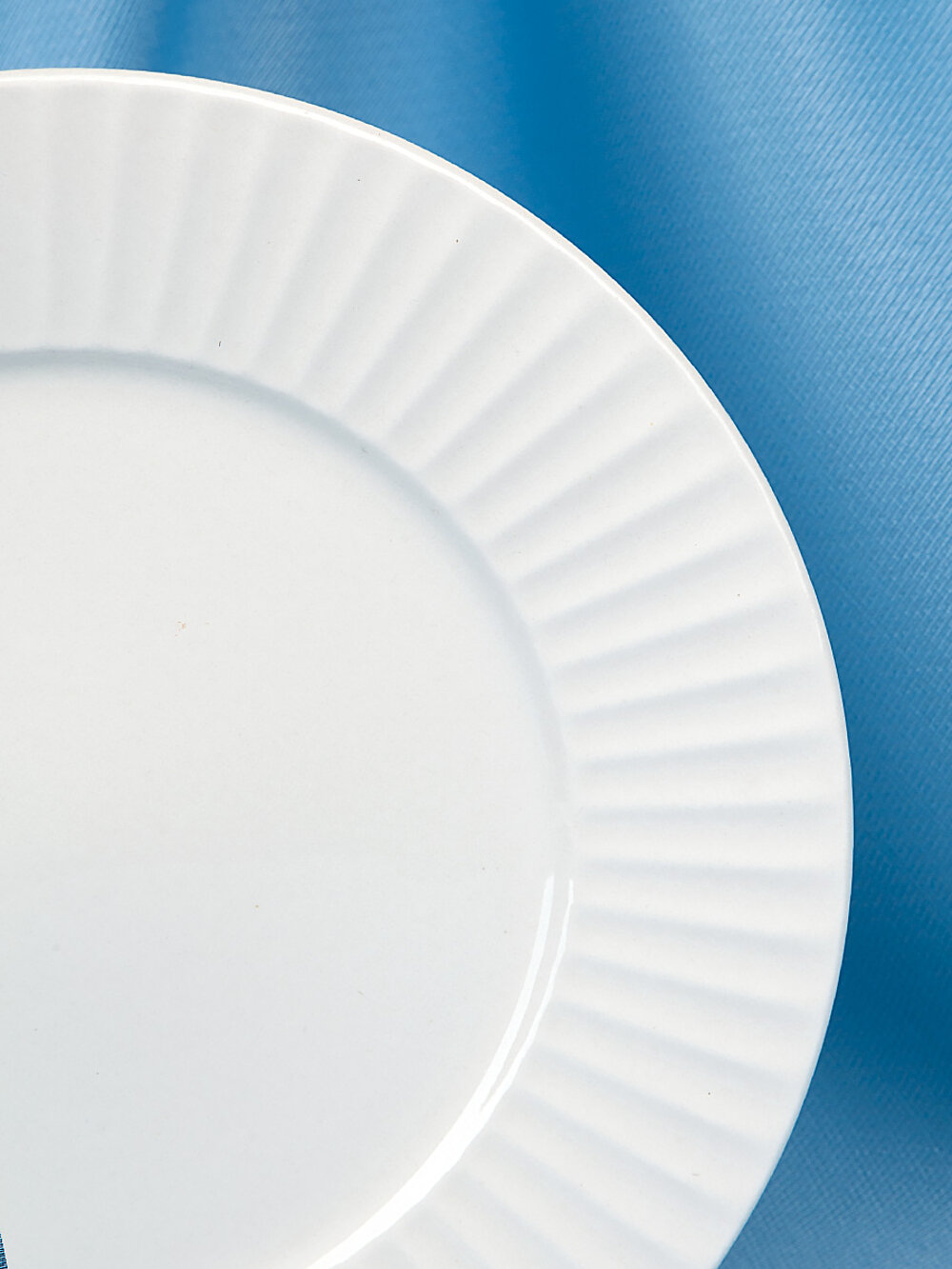 Набор фарфоровых тарелок 6 шт "Мадлен", 21 см, белые, Nouvelle — фото 1