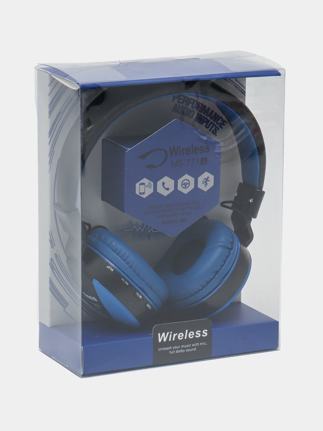 Наушники JBL Style MaxSound MS-771 — Беспроводные наушники с мощным басом и чистым