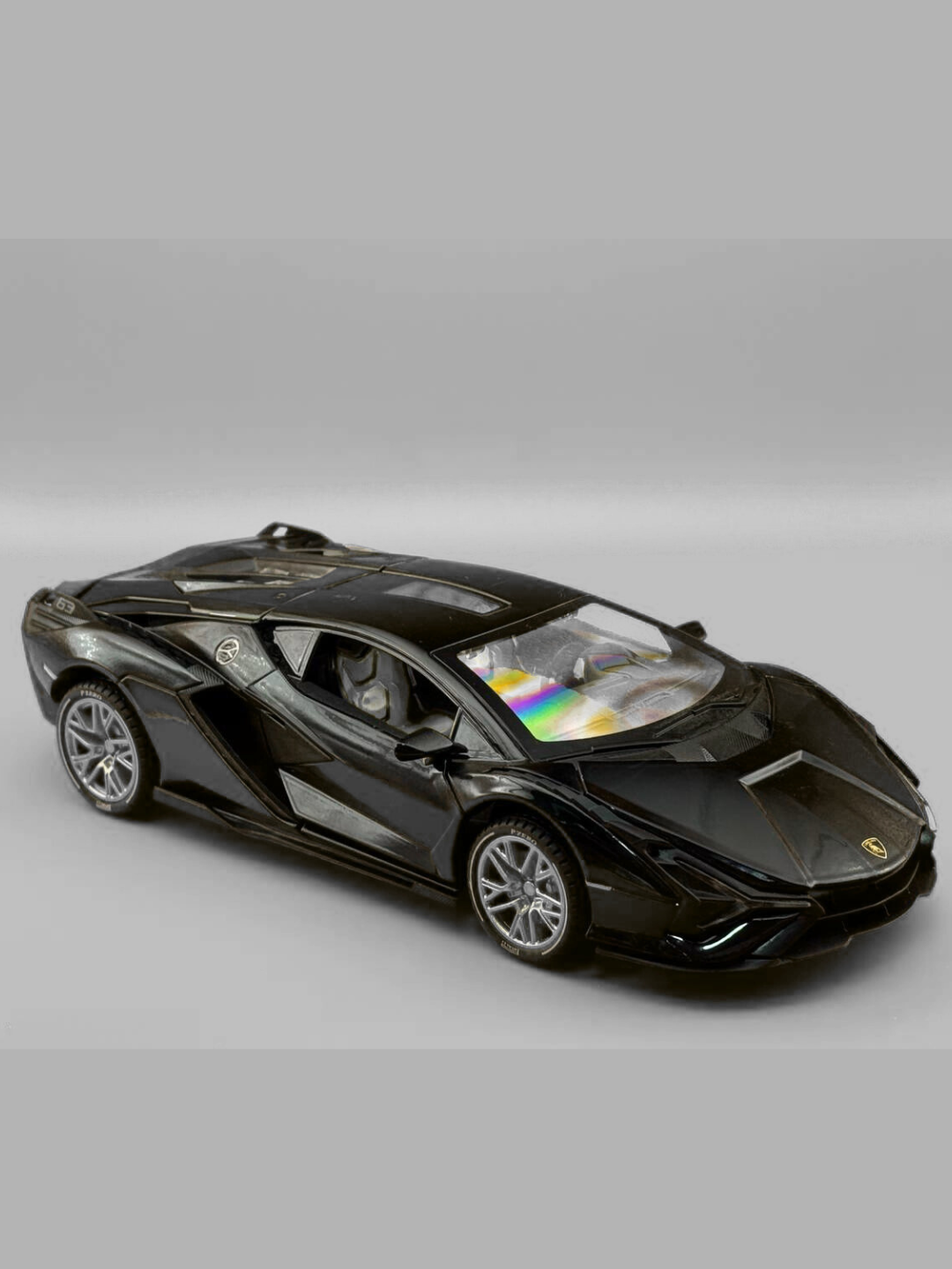 Металлическая Игрушечная Спорткар-Модель – Премиум, с Инерционным Механизмом
