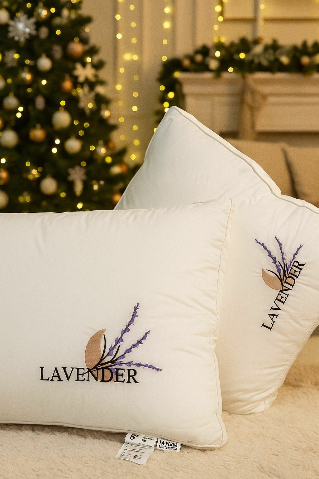 Подушка 50x70 см микрогель хлопок 100% — фото 1