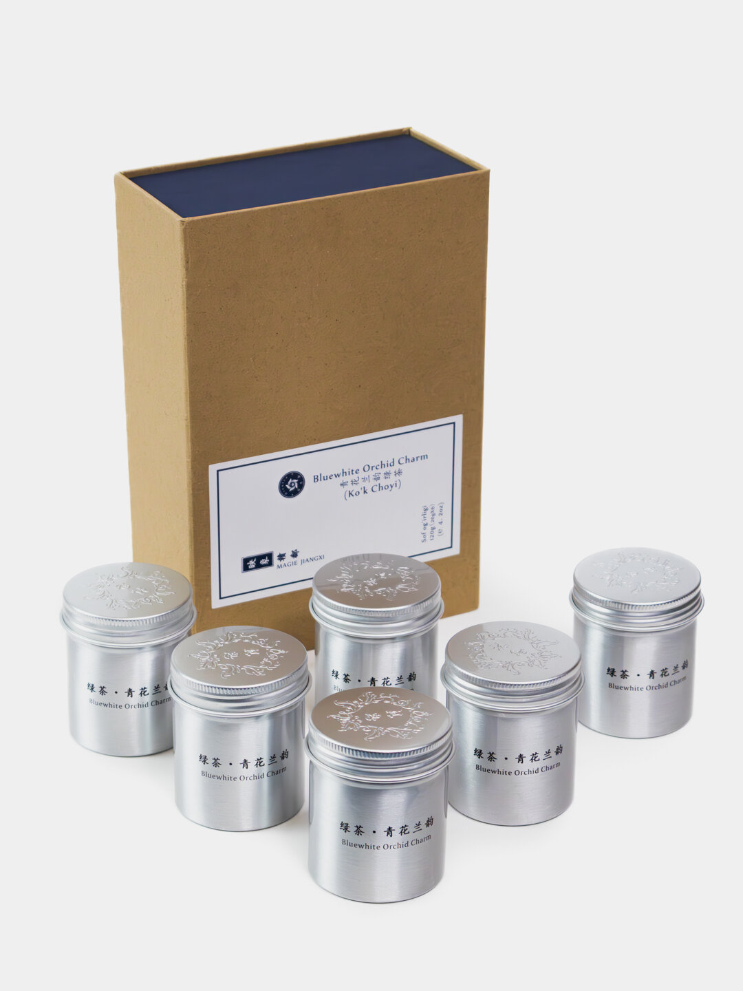 Зелёный чай Riantea Bluewhite Orchid Charm 6×20 г (120 г)