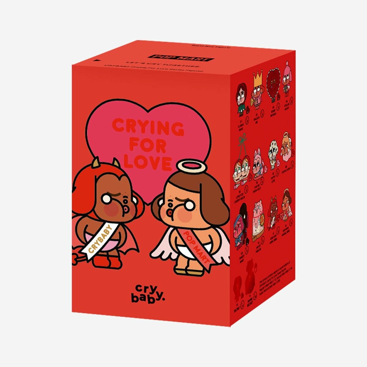 POP MART CRYBABY CRYING FOR LOVE Series Blind Box Toys Kawaii