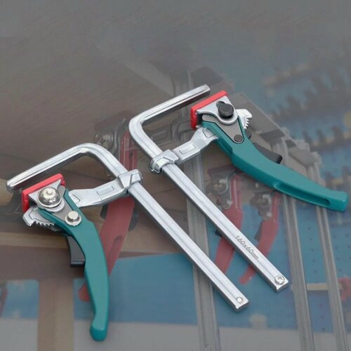 Изображение товара OZ-CUCR-Быстросъемный зажим для пилы с храповым механизмом, зажим для направляющей рельсы для системы стола и рельс