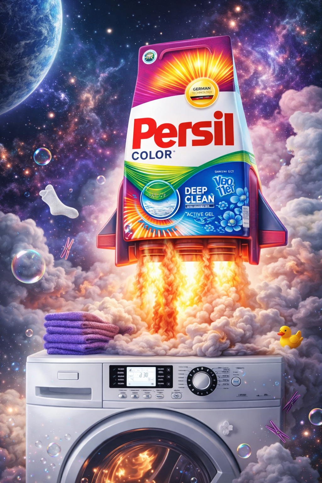 Persil Color стиральный порошок 3 кг для цветного белья — эффективное удаление пятен, защита цвета