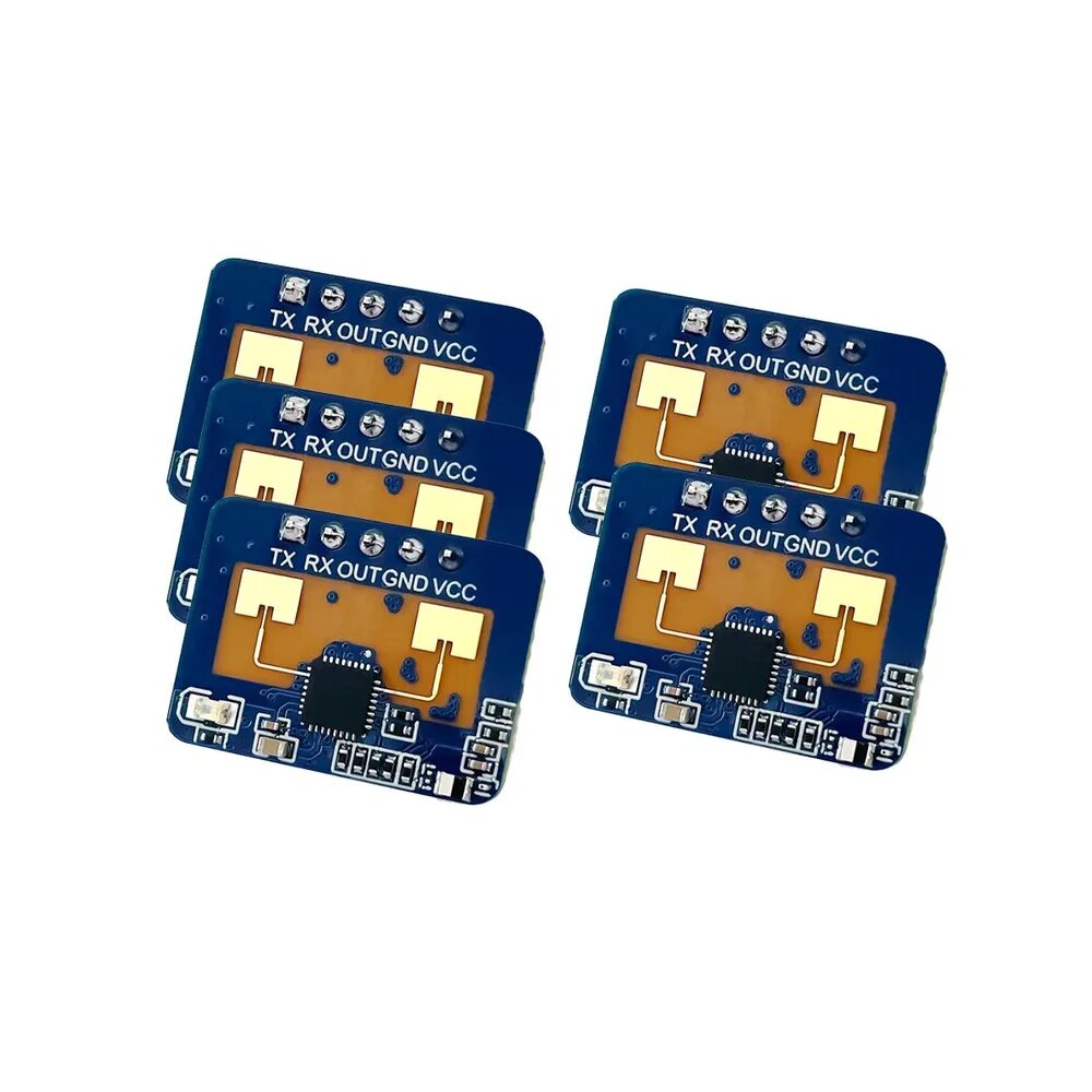5 шт. 24G mmWave HLK-LD2410C модуль обнаружения движения радар-датчик присутствия человека
