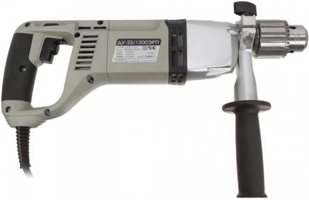Дрель ударная сетевая ДУ-22/1200ЭРП2, 1200Вт ИНТЕРСКОЛ 330.1.0.00 — фото 1
