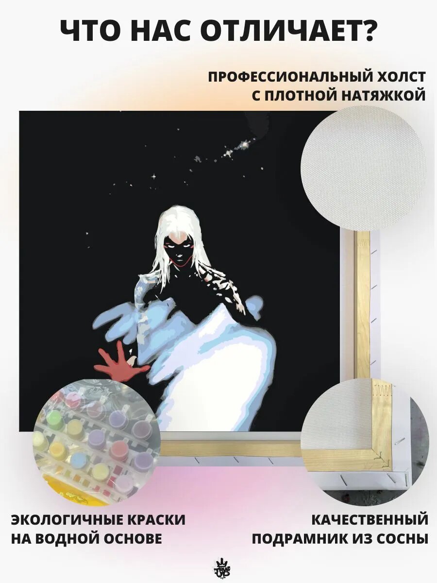 FENDI картина по номерам на холсте — фото 1