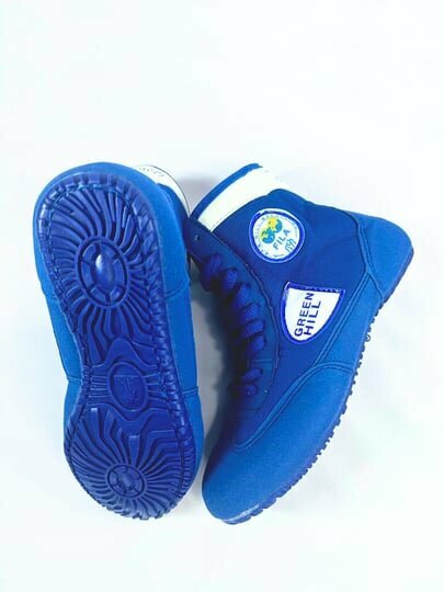 Борцовки, размер 29, голубой/белый — фото 1