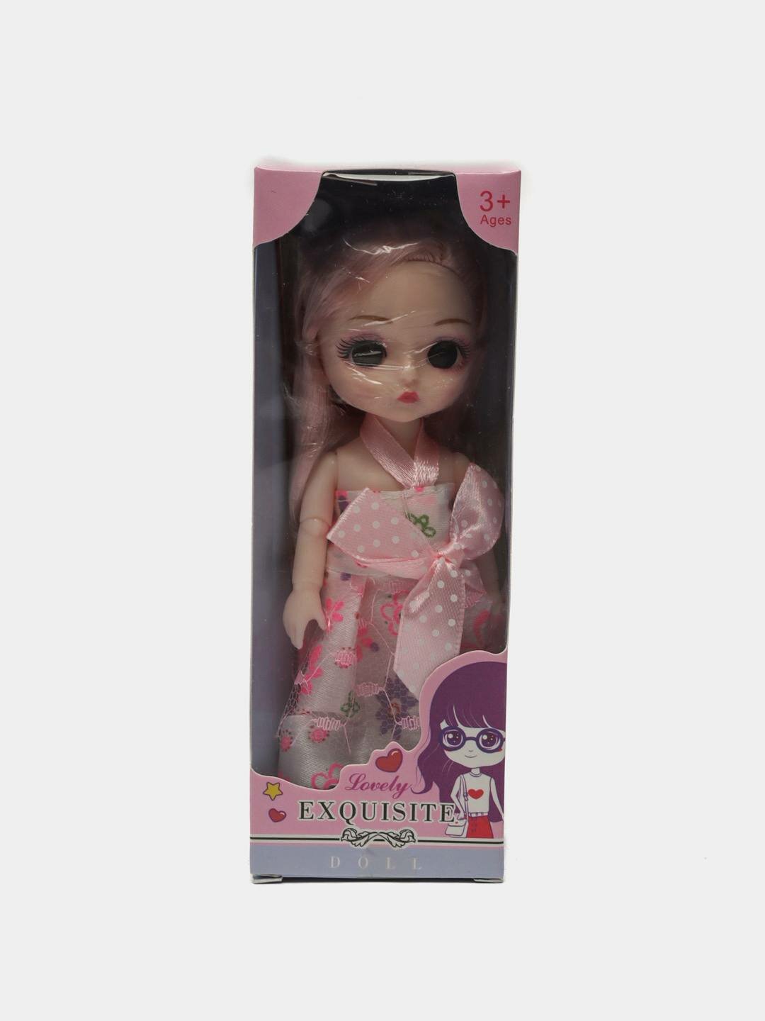 Кукла "Lovely Exquisite", 15см, с длинными волосами, для девочек — фото 1