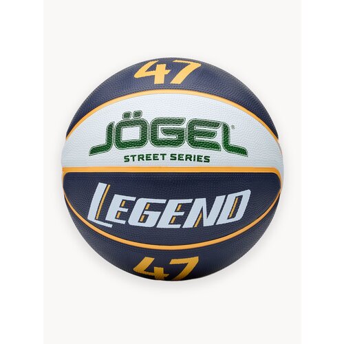 Баскетбольный мяч Jogel LEGEND47 для уличного баскетбола, размер 7