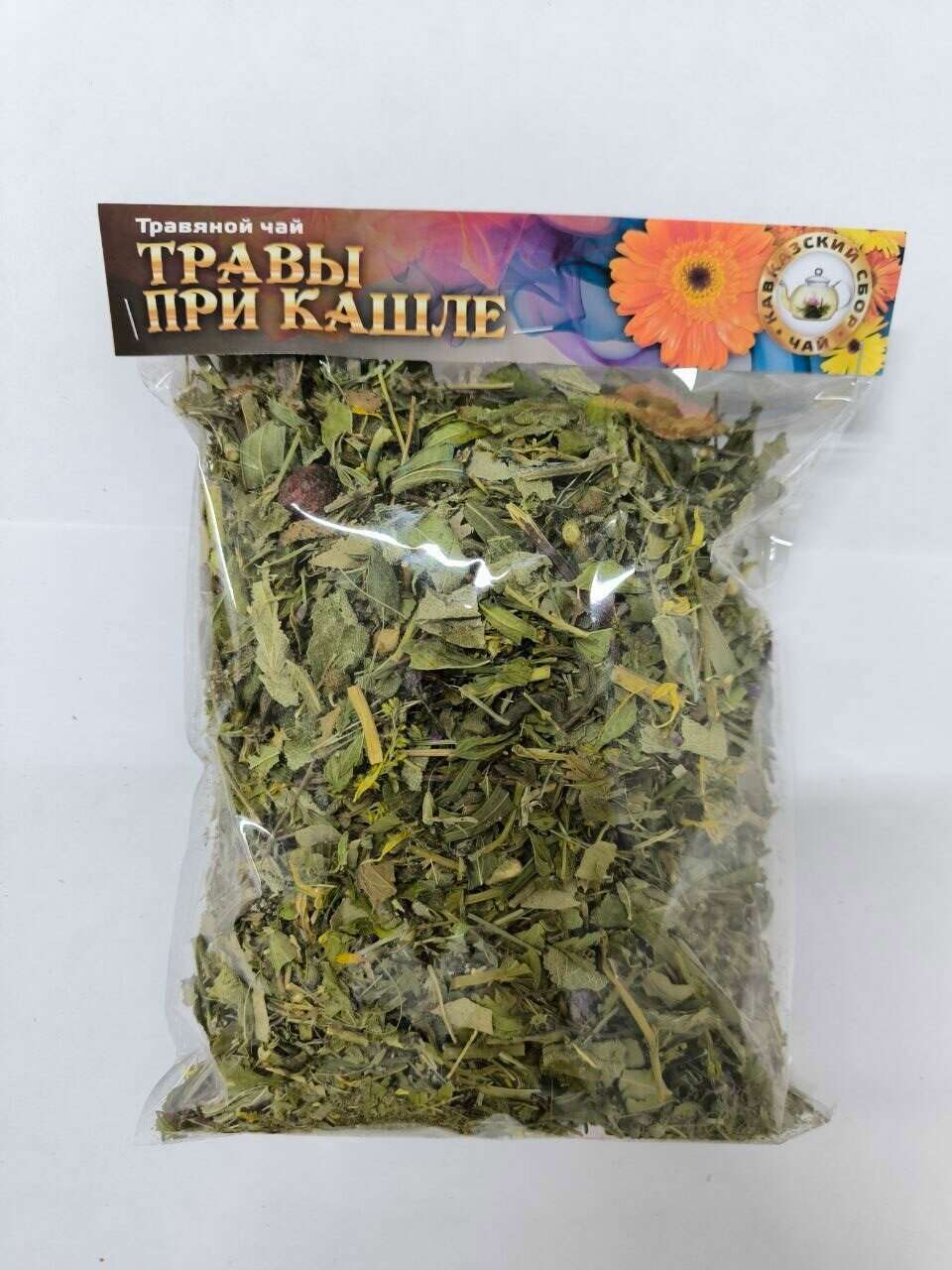 Чай Кавказа Травы при кашле 100гр
