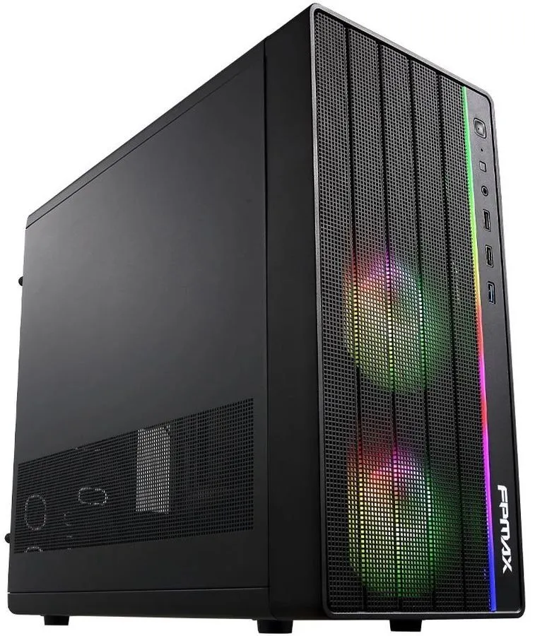Корпус Formula Air Mesh G4 черный без БП mATX 120mm 1xUSB2.0 1xUSB3.0 audio
