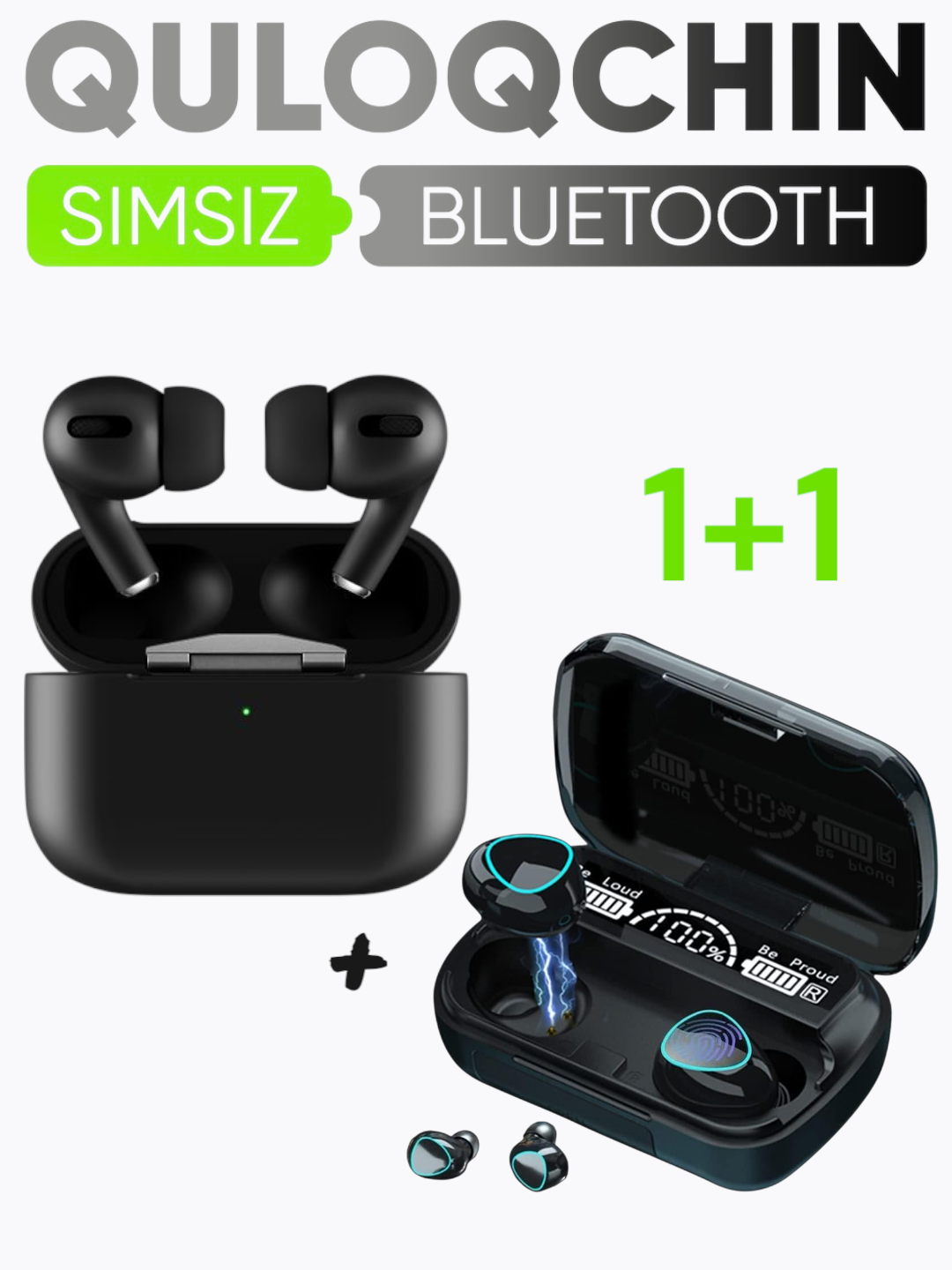 Беспроводные наушники Pro 2, M10 Hi-Tech, влагозащита IP 68