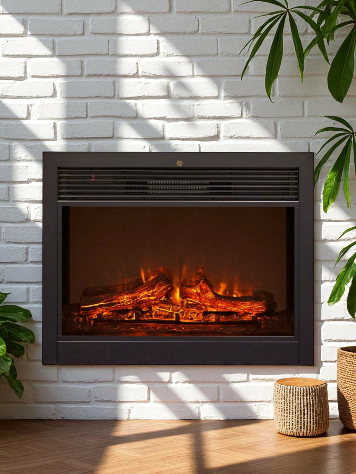 Электроочаг RealFlame Genius 26, обогрев, звуковой эффект, пульт ду