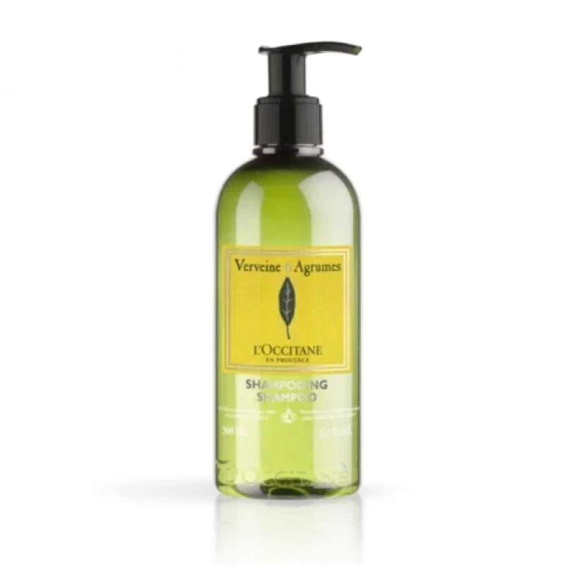 Шампунь L'Occitane "Verveine Agrumes", натуральный, для блеска волос, 300 мл