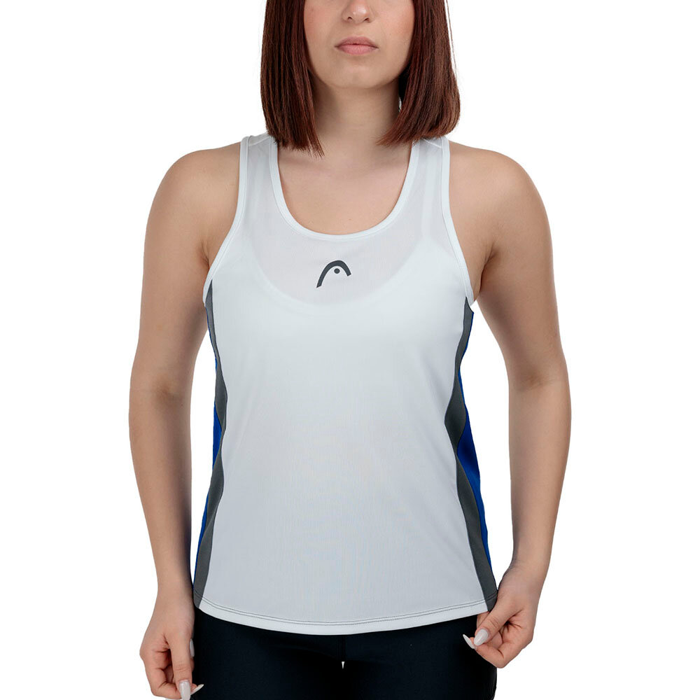 Майка спортивная HEAD W 814735 1 шт. размер XL белый синий