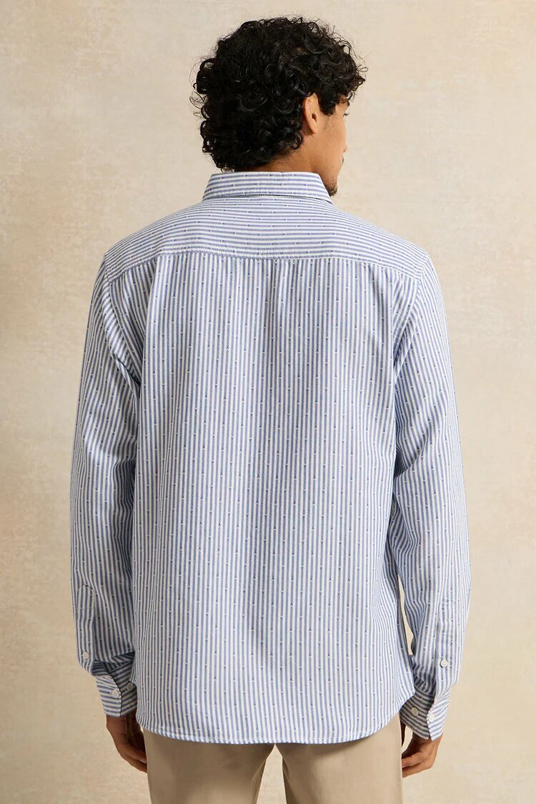 Рубашка REDTAG, размер M, синий — фото 1