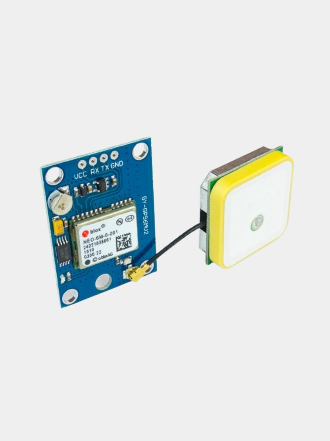 GPS модуль Ublox NEO-6M. Для получения координат с помощью системы глобального позиционирования — фото 1