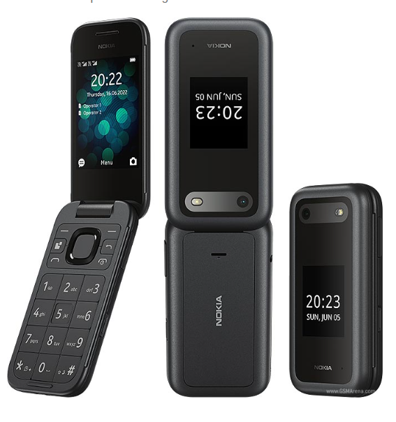 Кнопочный телефон Nokia 2660 TA-1469 DS, официальная гарантия , черный