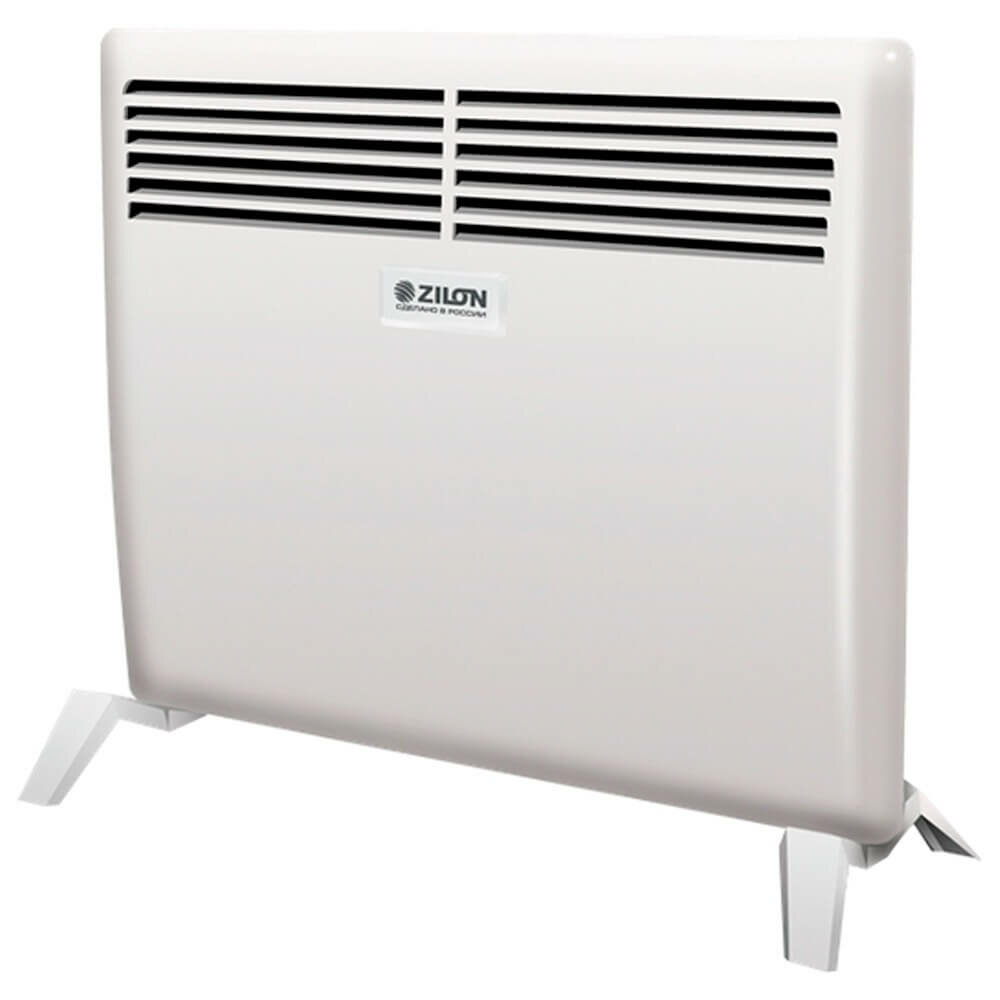 Обогреватель Zilon ZHC-1000 A2.0 механический белый напольный настенный