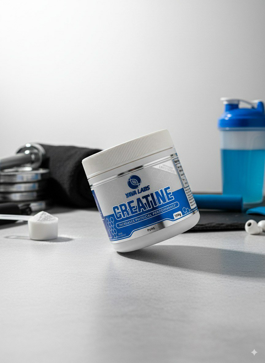 Креатин моногидрат Creatine Yava Labs, 150 г, 50 порций креатин
