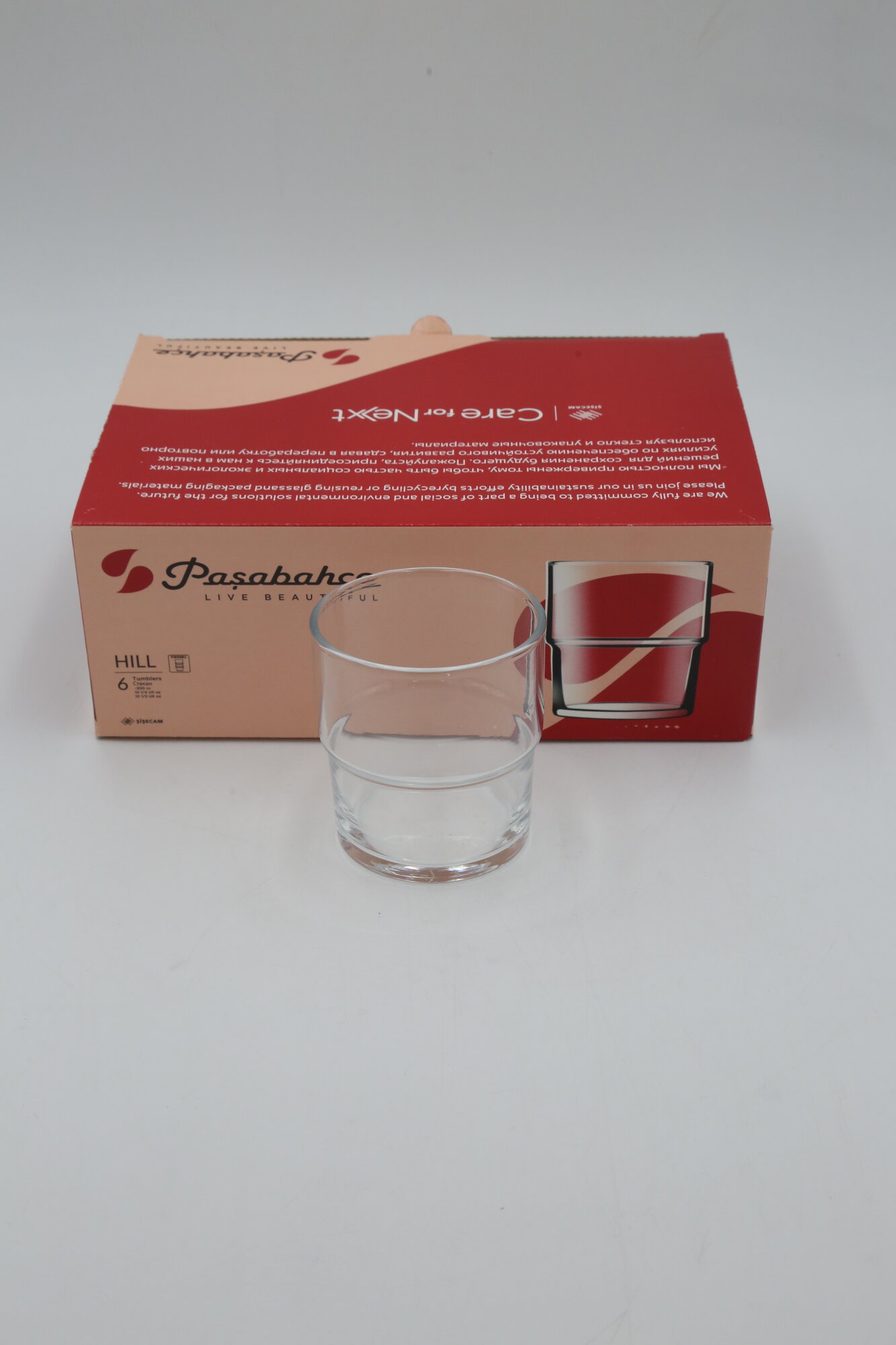 Стакан PASABAHCE танго-фд 42945тф 325мл 6шт 6х8 1117868 — фото 1