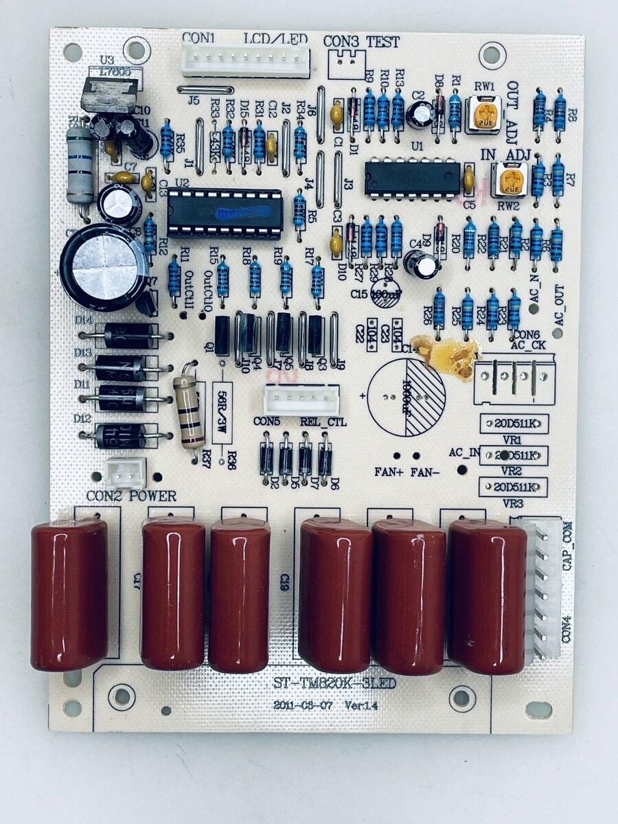 Плата для стабилизатора напряжения Ресанта АСН-20000/1-ц до NT156 (61/21/605) №941