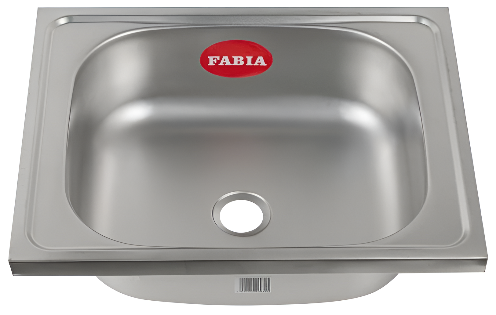 Мойка для кухни накладная FABIA м00001 нержавеющая сталь 40х50 см