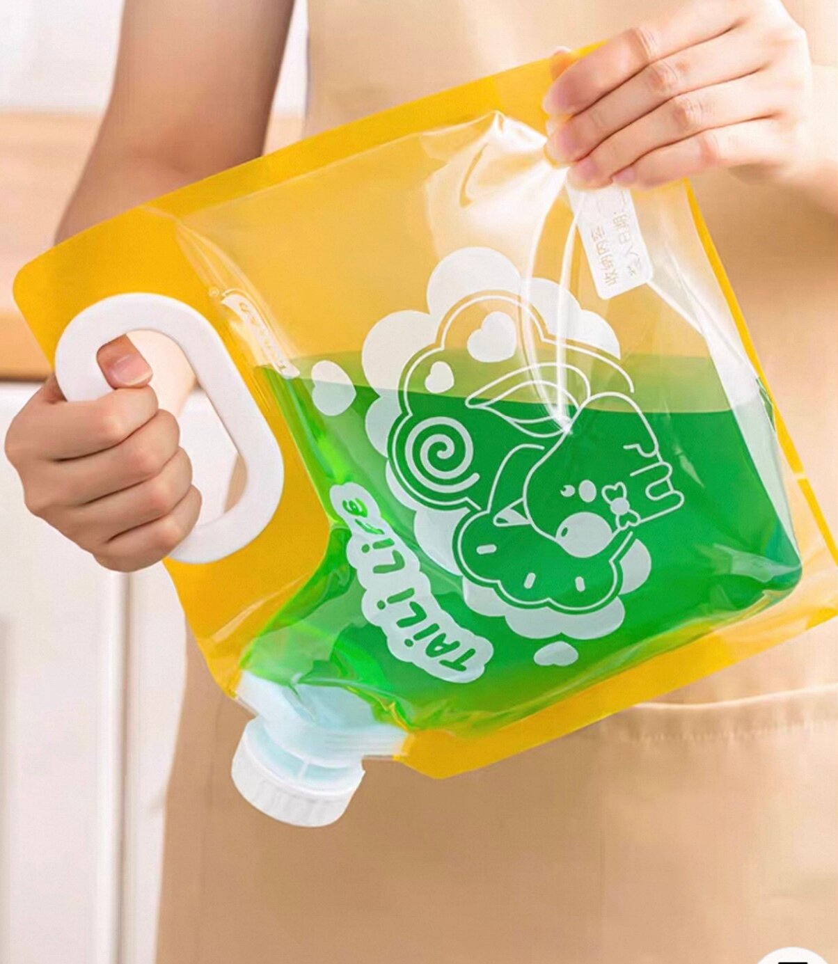 Набор пакетов для хранения сыпучих продуктов, комплект из 5 штук — фото 1