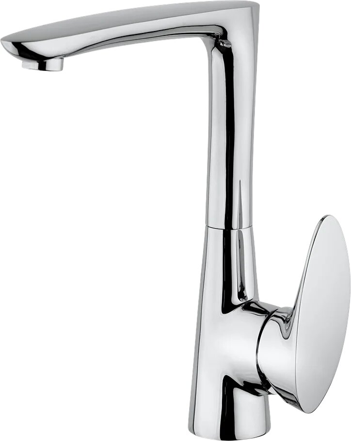 Смеситель для кухни Paini Verona VRCR572KM однорычажный  латунный  хром  с поворотным изливом  итальянский