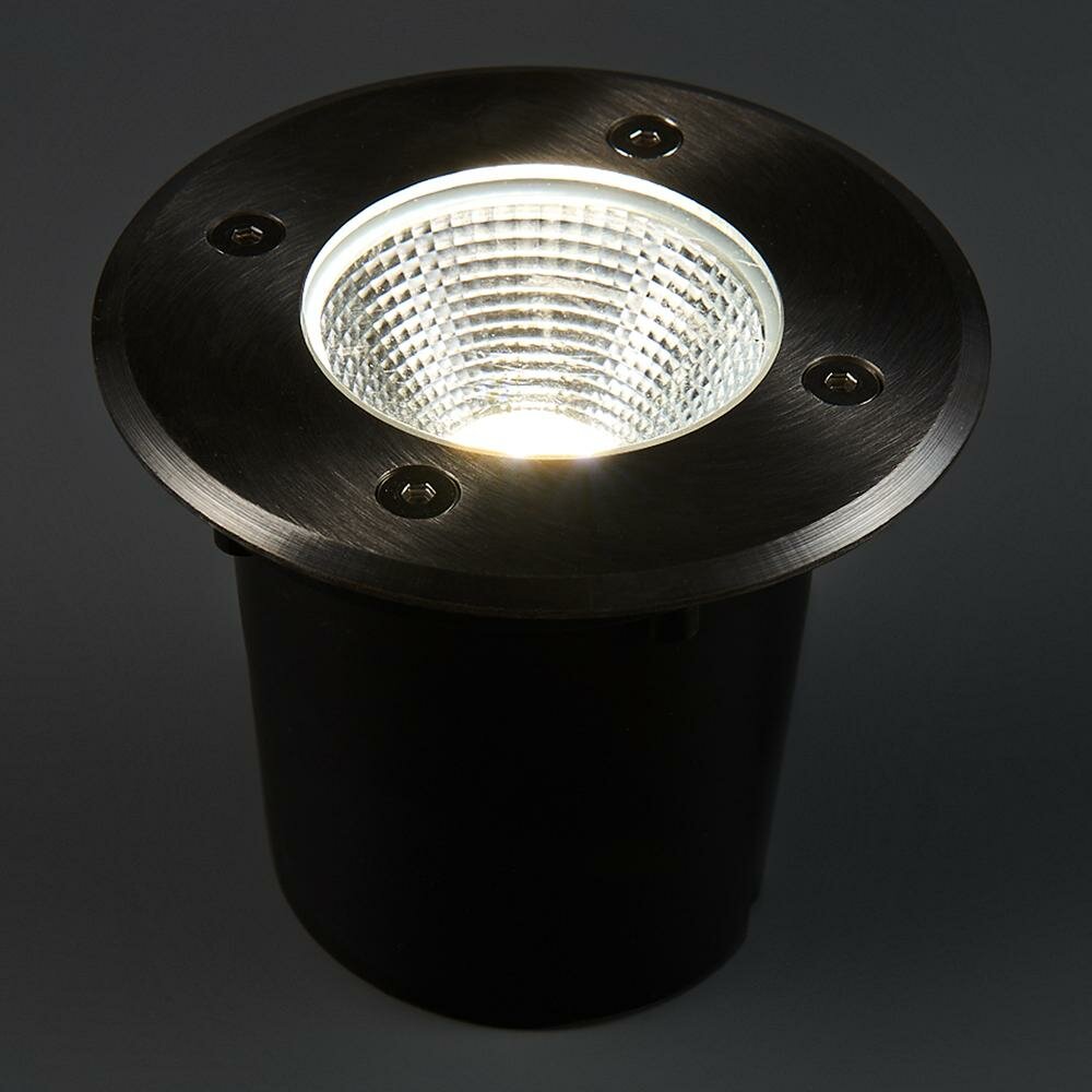 Светильник встраиваемый уличный светодиодный Uniel ULUB11A 6 Вт