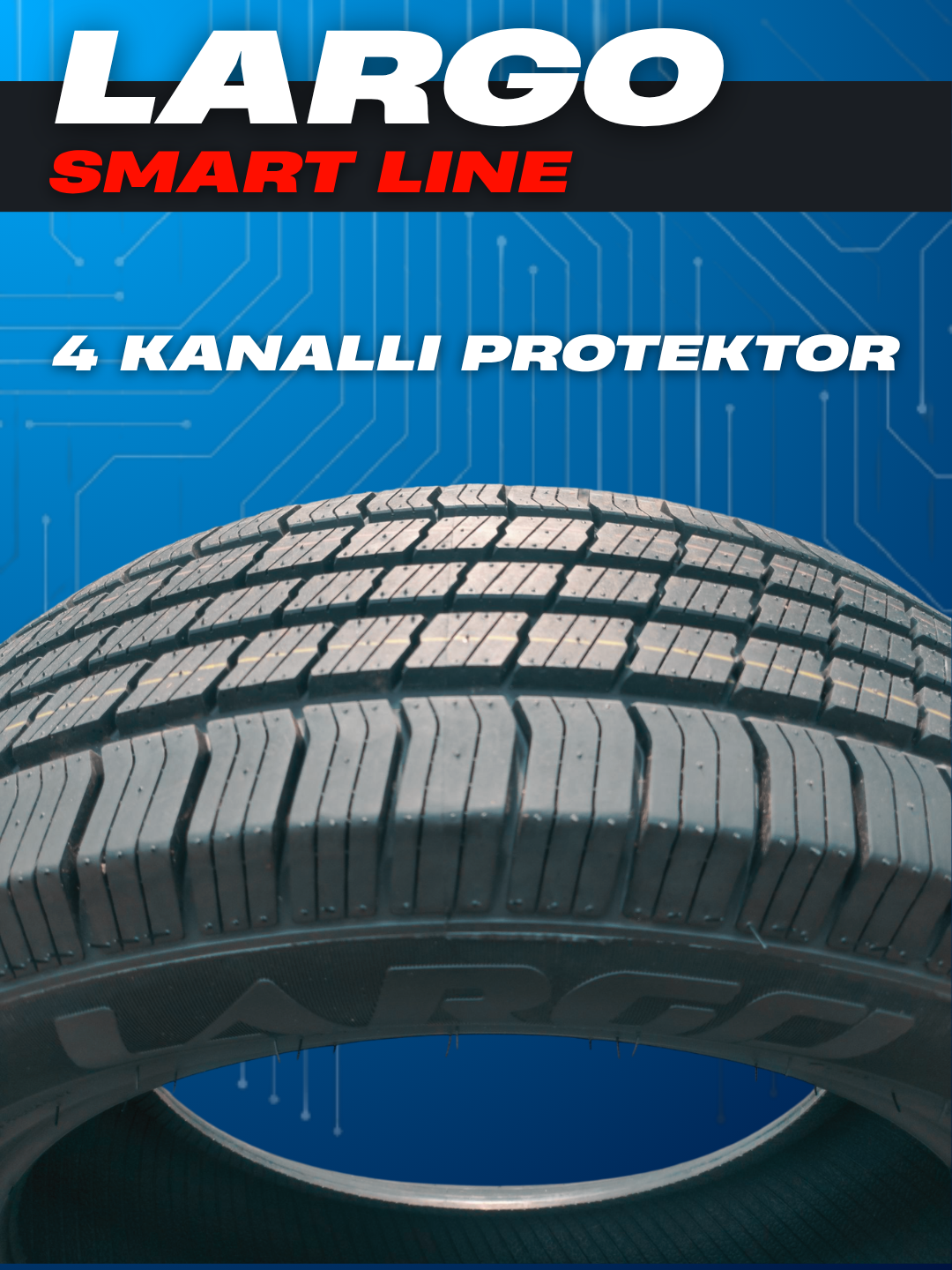 Шина LARGO Smart Line, всесезонные, 4 штук — фото 1