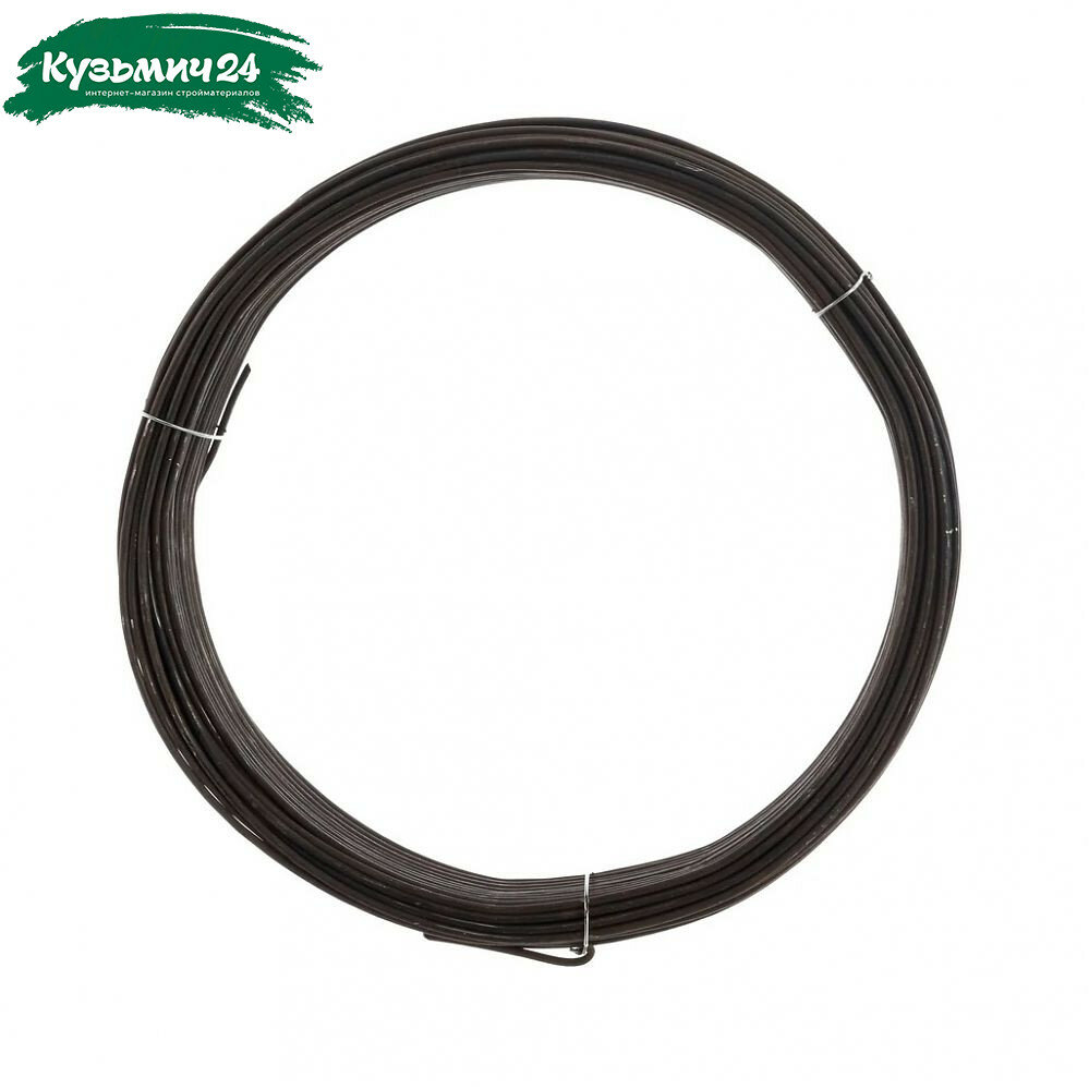 Проволока стальная Сибртех 84913 30 м вязальная термообработанная 2.0 мм