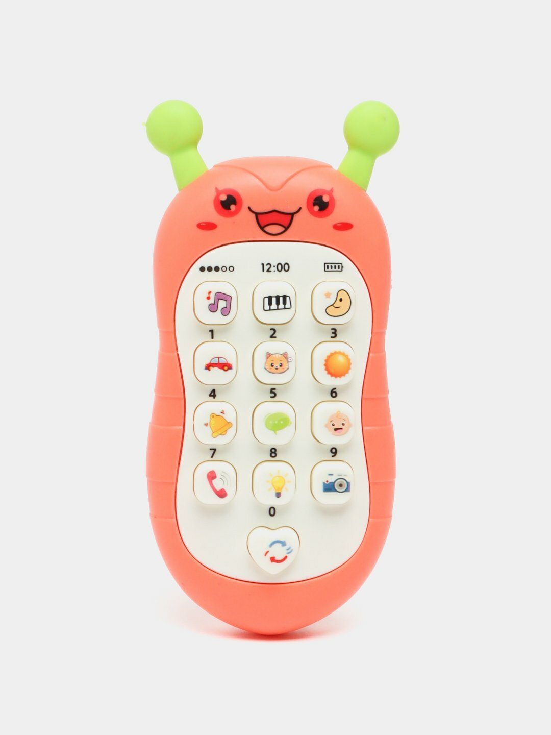 Развивающий игрушечный телефон , для детей. Светомузыкальный телефон