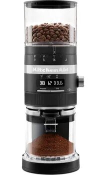 KitchenAid Кофемолка КА 5KCG8433EBM-черн. мат 150 Вт объем 340 г