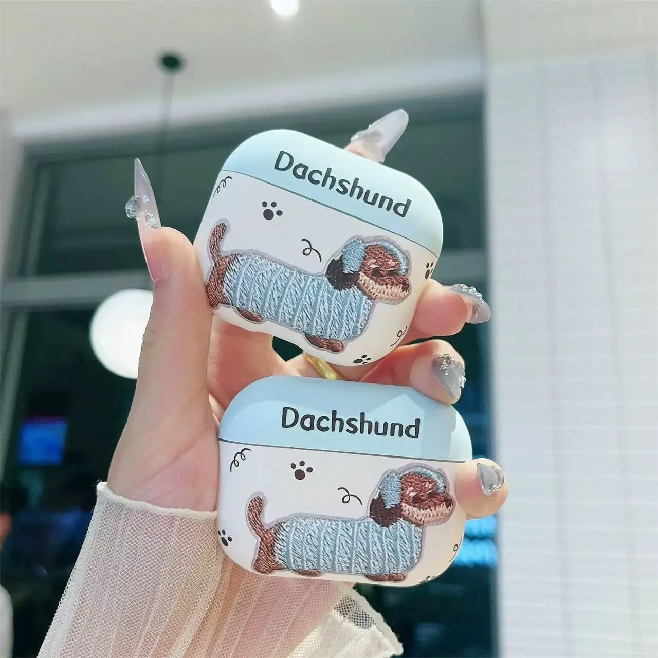 Чехол AirPods Pro 2/3, ТПУ, черный