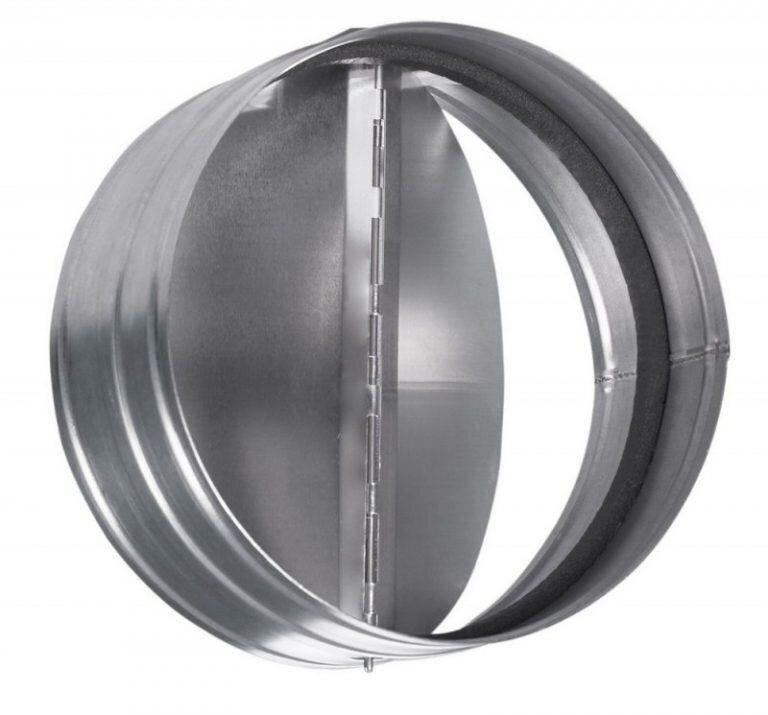 Клапан обратный SHUFT RSK 250 оцинкованная сталь, круглый, Ду25 — фото 1