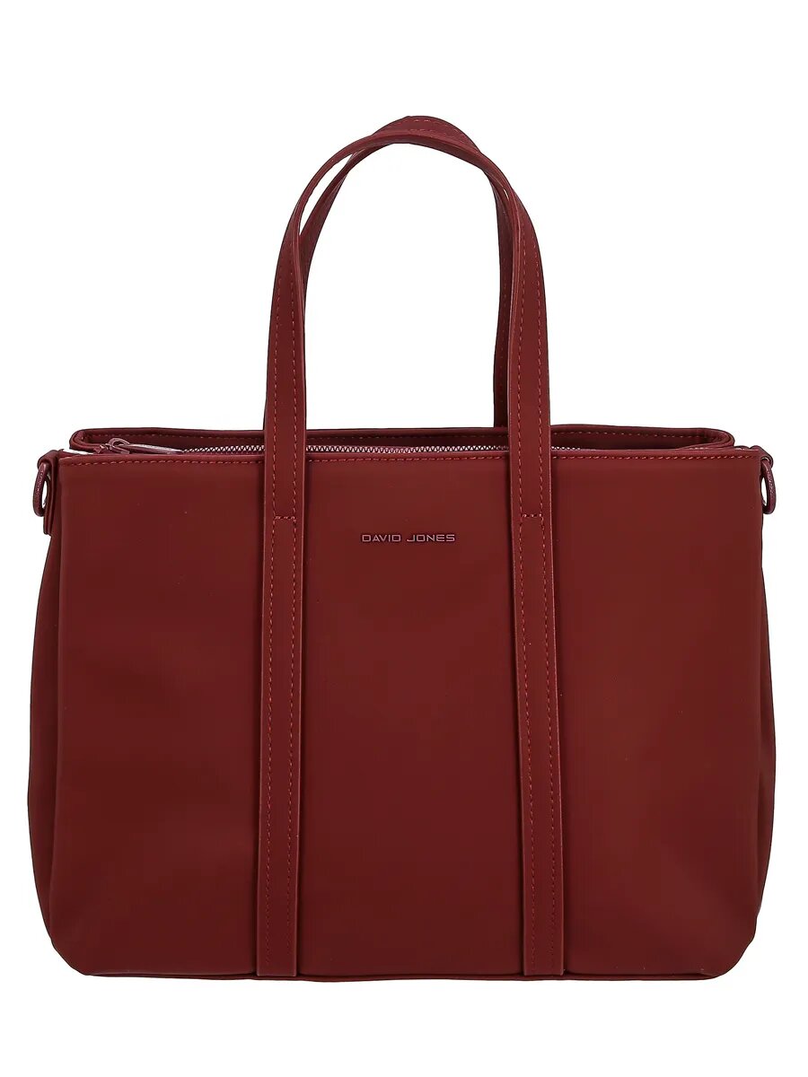 Сумка тоут DAVID JONES, бордовый — фото 1