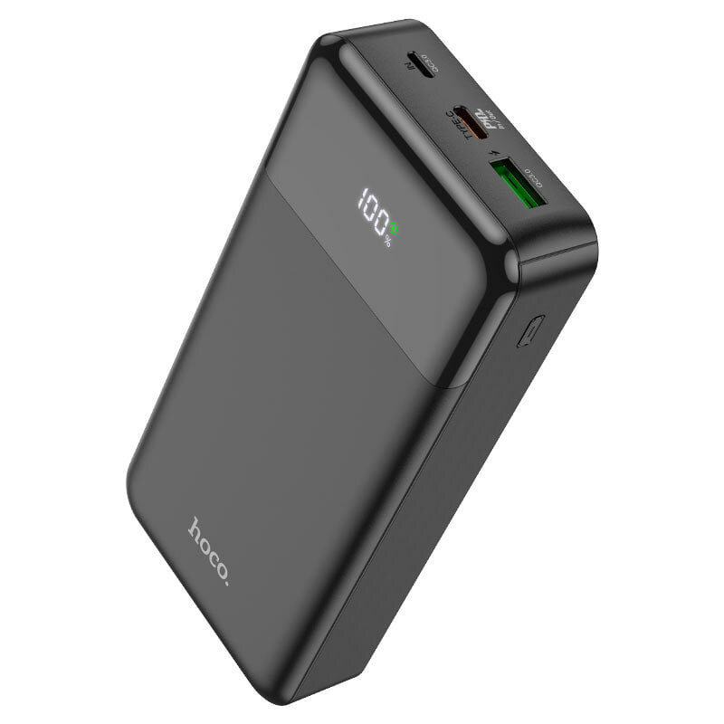 Портативный аккумулятор “J102A Cool figure” PD20W + QC3.0 20000mAh черный