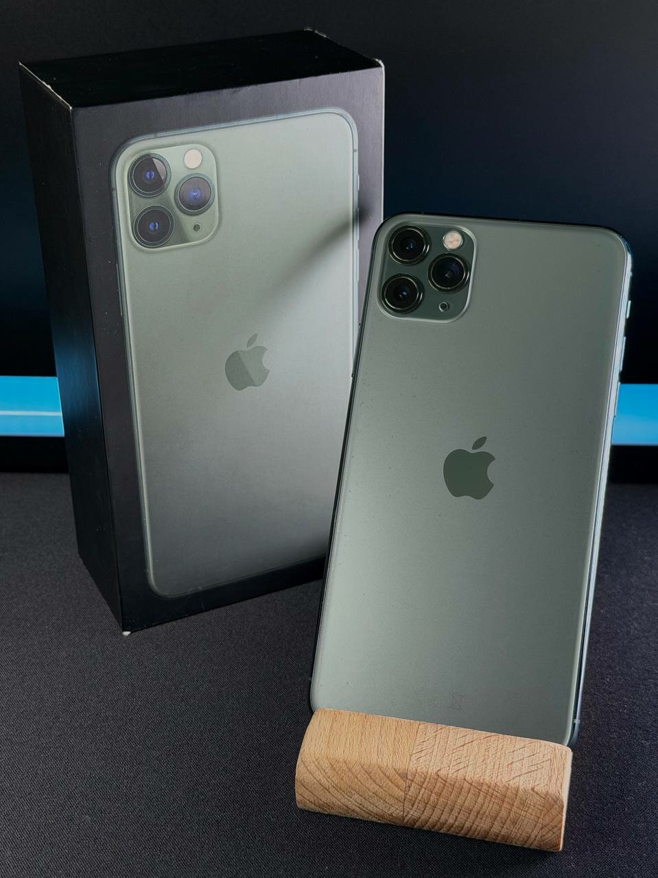 Смартфон Apple iPhone 11 Pro Max, 256gb, Midnight Green, RU, nano SIM + eSIM