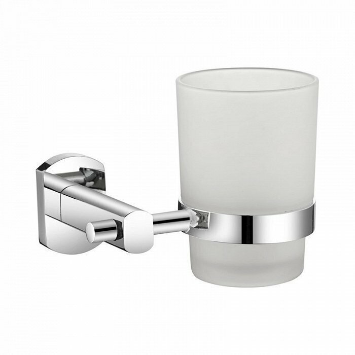 !09 Подстаканник одинарный настенный Neva матовое стекло (NEVSMG0M45)