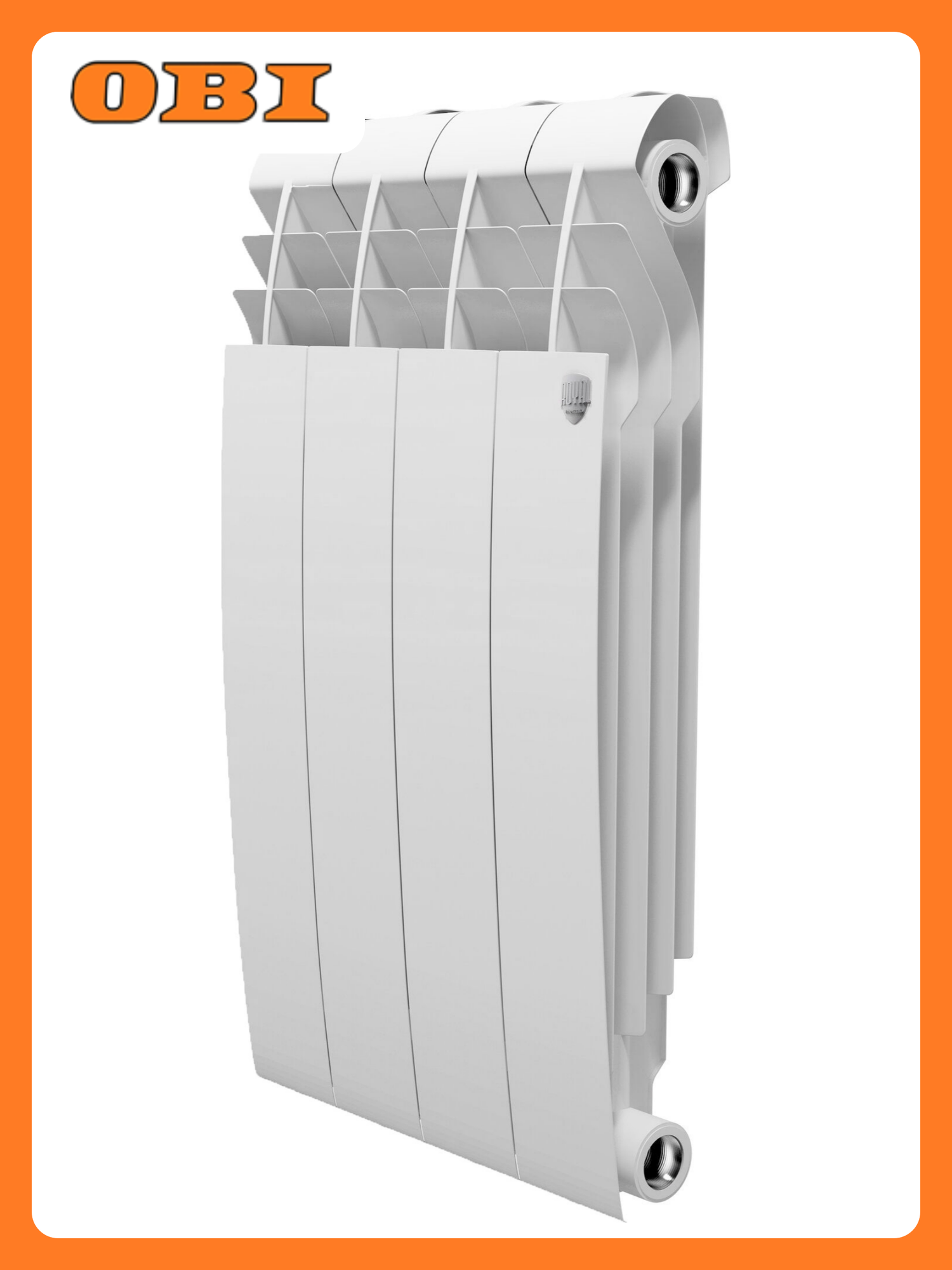 Радиатор биметаллический Royal Thermo BiLiner 500 4 секции белый